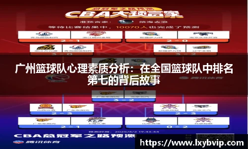广州篮球队心理素质分析：在全国篮球队中排名第七的背后故事